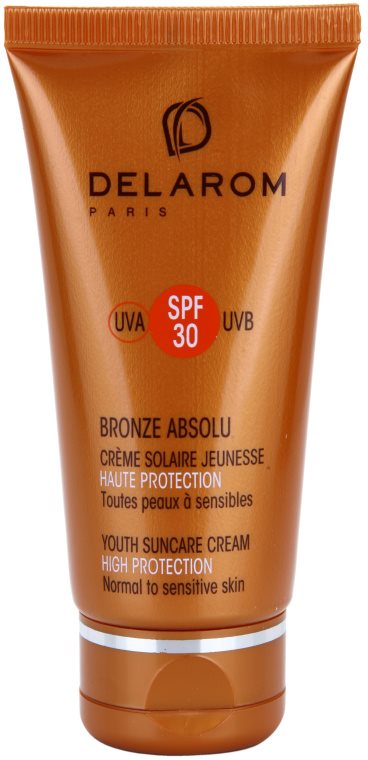 Delarom Bronze Absolu pomlajevalna zaščitna dnevna krema SPF 30