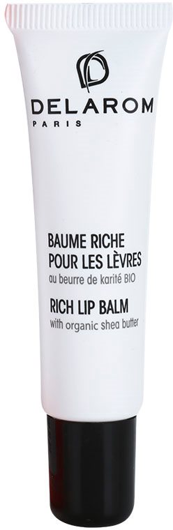 Delarom Essential balsam de buze cu unt de shea organic