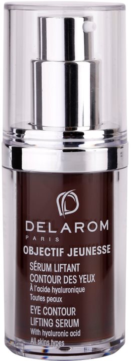 Delarom Lifting ser cu efect de lifting pentru conturul ochilor cu acid hialuronic