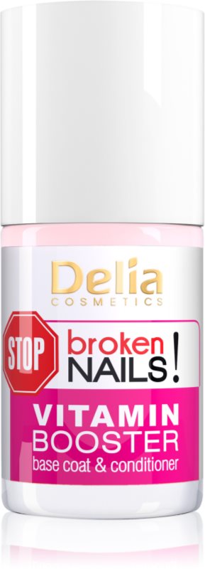 Delia Cosmetics STOP broken nails! мультивітамінний догляд для живлення ослаблених та пошкоджених нігтів