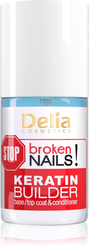 Delia Cosmetics STOP broken nails! кератиновий догляд для живлення ослаблених нігтів