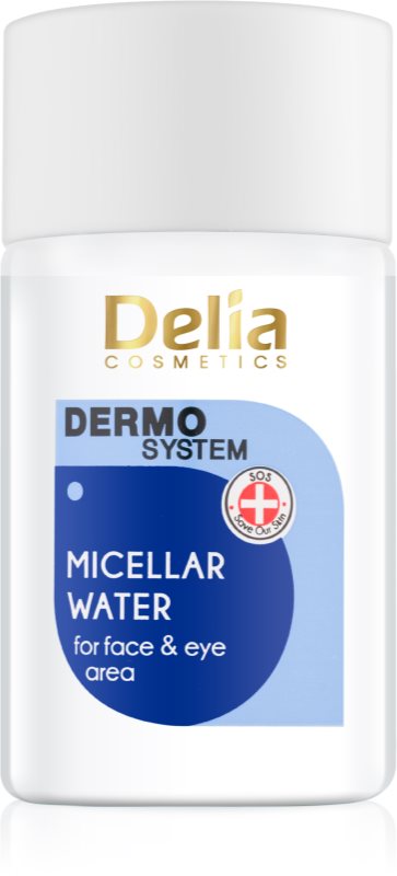 Delia Cosmetics Dermo System micellás víz a szekörüli területekre és a szájra 3 az 1-ben