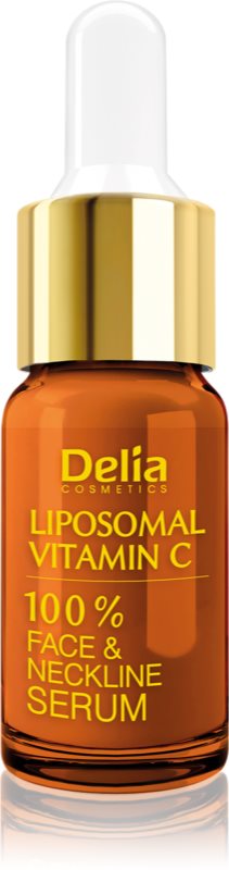 Delia Cosmetics Professional Face Care Vitamin C posvetlitveni serum z vitaminom C za obraz, vrat in dekolte