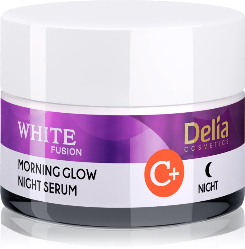 Delia Cosmetics White Fusion C+ rozjasňujúci nočný krém proti vráskam