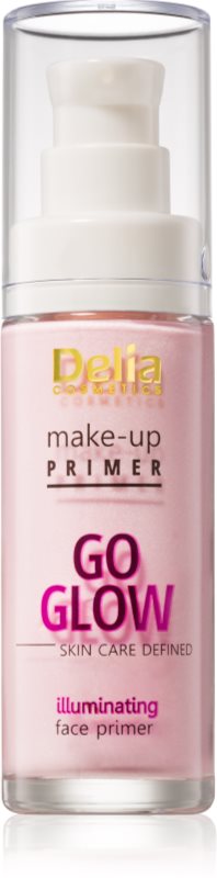 Delia Cosmetics Skin Care Defined Go Glow podlaga za posvetlitev in poenotenje kože