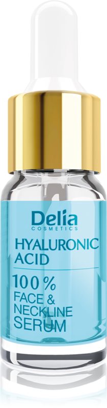 Delia Cosmetics Professional Face Care Hyaluronic Acid intenzivni serum za ispunjavanje i protiv bora s hijaluronskom kiselinom za lice, vrat i dekolte