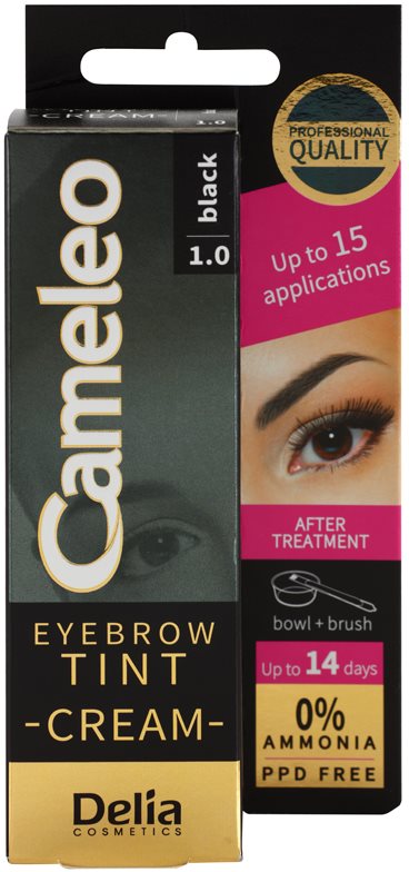 Delia Cosmetics Cameleo Vopsea crema profesionala pentru sprancene fără amoniac