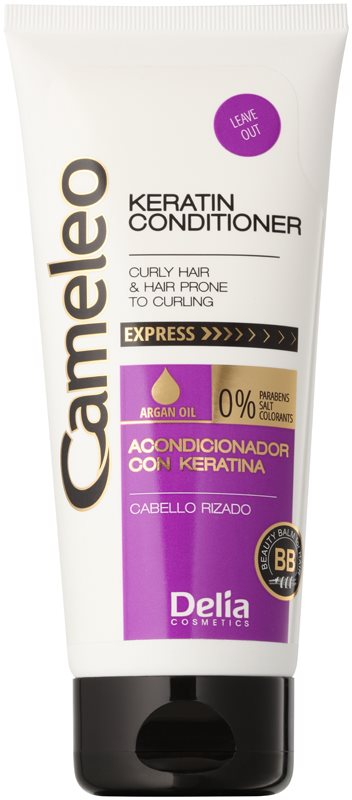 Delia Cosmetics Cameleo BB Keratine Conditioner voor Krullend Haar