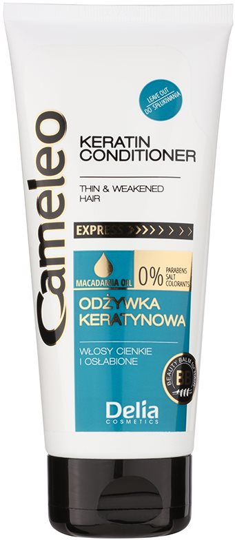 Delia Cosmetics Cameleo BB keratinový kondicionér pro jemné a zplihlé vlasy