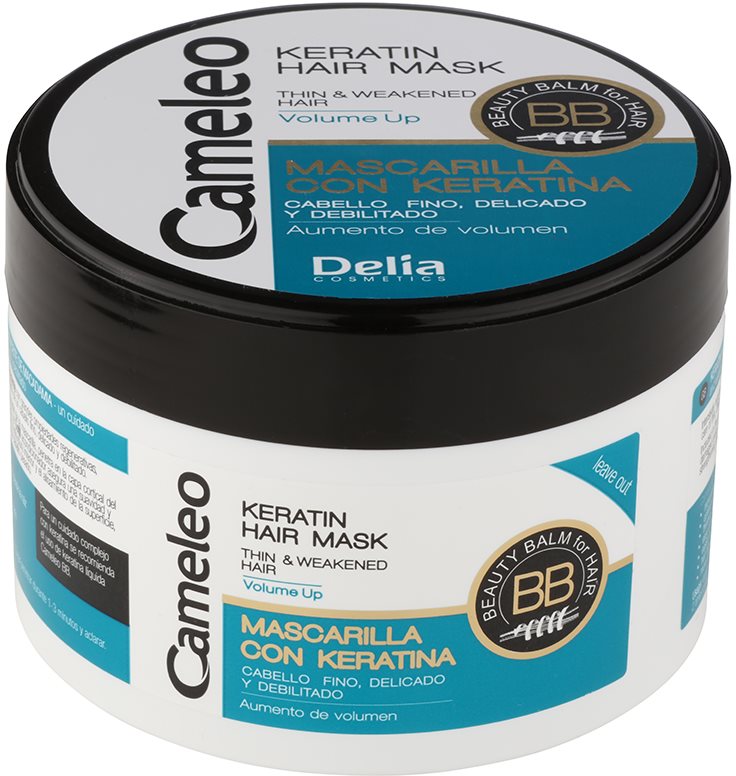 Delia Cosmetics Cameleo BB Keratinmaske für sanfte und müde Haare