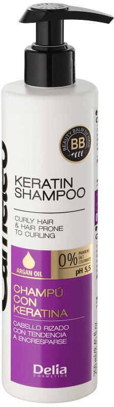 Delia Cosmetics Cameleo BB Sampon cu keratina pentru parul cret