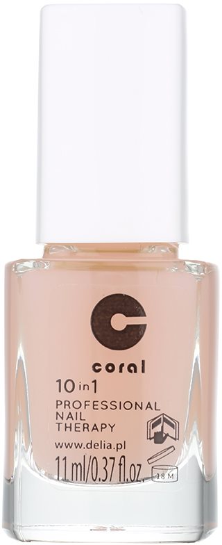 Delia Cosmetics Coral професійний догляд за нігтями 10 в 1