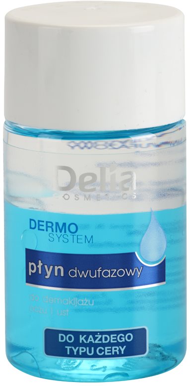 Delia Cosmetics Dermo System Twee-Fasen Make-up Remover voor Oog en Lip Contouren