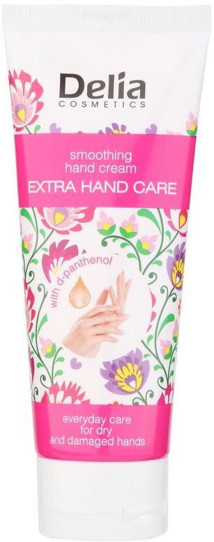 Delia Cosmetics Extra Hand Care Cremă netezire pentru mâini cu D-Panthenol