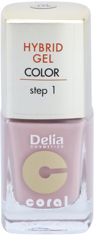 Delia Cosmetics Coral Nail Enamel Hybrid Gel esmalte de uñas en gel