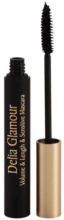 Delia Cosmetics Glamour Mascara pentru volum si lungire pentru ochi sensibili