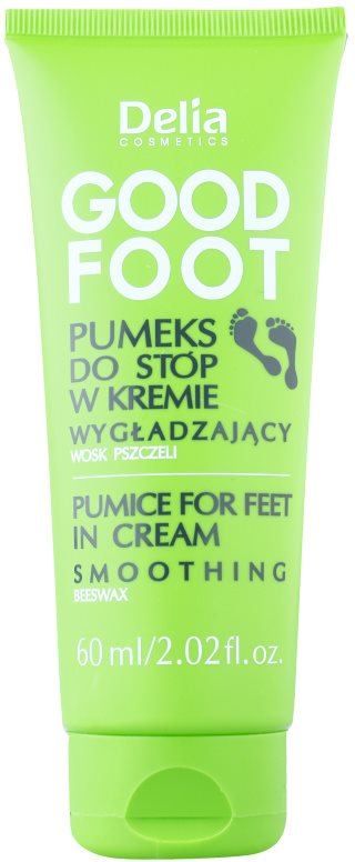 Delia Cosmetics Good Foot habkő lábra krémben