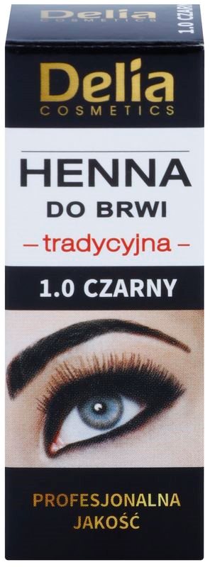 Delia Cosmetics Henna barva za obrvi