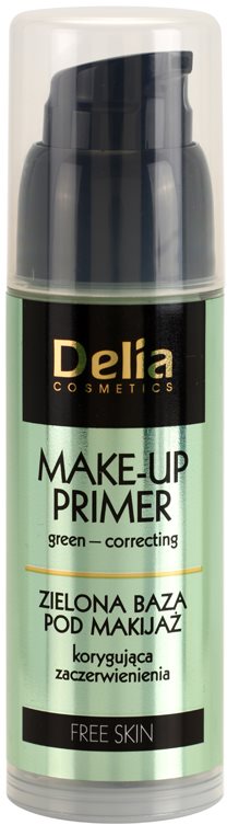 Delia Cosmetics Free Skin основа під макіяж проти почервнінь