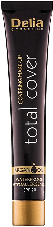 Delia Cosmetics Total Cover machiaj rezistent la apa SPF 20