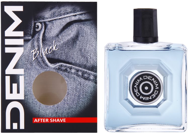 Denim Black After Shave Lotion for Men 100 ml