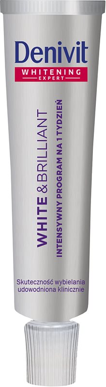 Denivit White & Brilliant intensive bleichende Zahnpasta