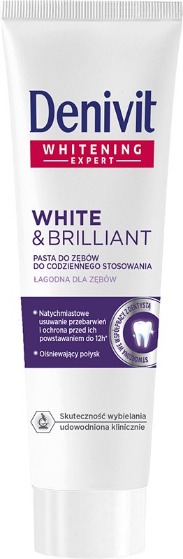 Denivit White & Brilliant bleichende Paste