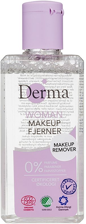 Derma Woman demachiant pe fata si ochi