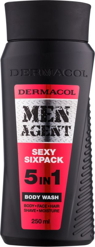 Dermacol Men Agent Sexy Sixpack gel za prhanje 5 v 1