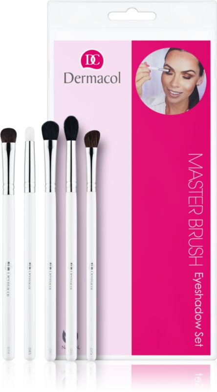 Dermacol Master Brush by PetraLovelyHair set perii machiaj fard de ochi