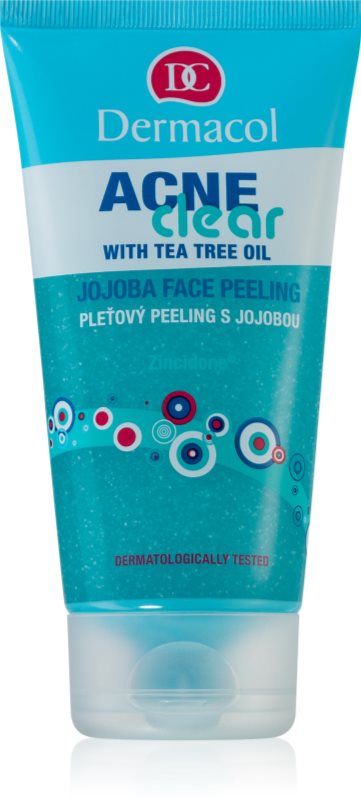 Dermacol Acneclear exfoliant purifiant visage pour peaux à problèmes