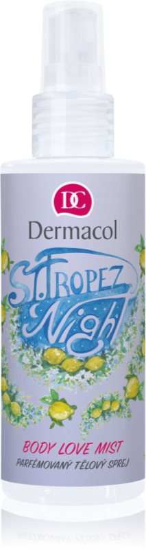 Dermacol Body Love Mist St. Tropez Night αρωματικό σπρεϊ σώματος