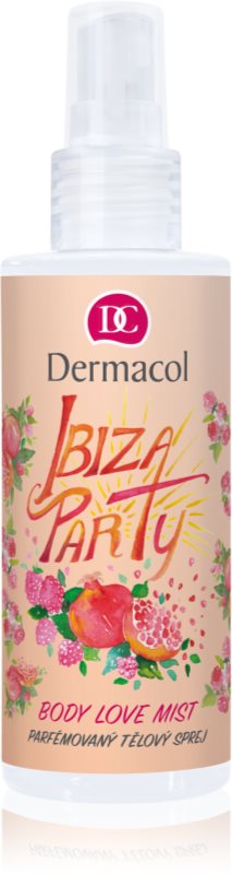 Dermacol Body Love Mist Ibiza Party spray corporal perfumado