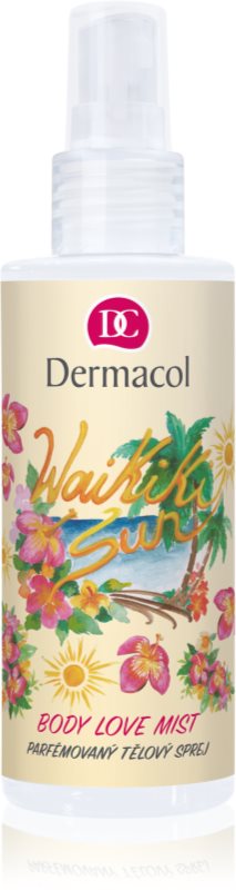 Dermacol Body Love Mist Waikiki Sun parfemovaný tělový sprej