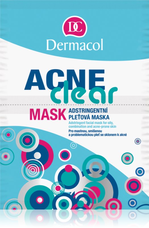 Dermacol Acneclear Gezichtsmasker voor Problematische Huid, Acne