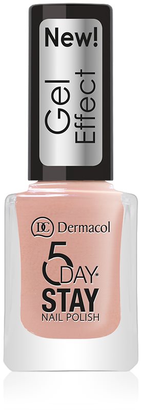 Dermacol 5 Day Stay lac de unghii cu efect de gel