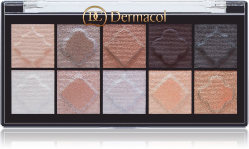 Dermacol Matt & Pearl paletka očných tieňov