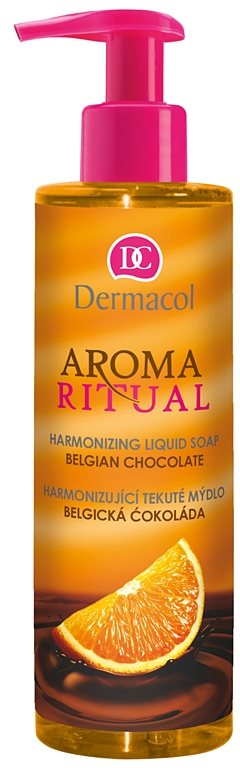 Dermacol Aroma Ritual harmonično tekoče milo z dozirno črpalko