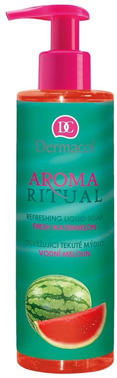 Dermacol Aroma Ritual osvežujoče tekoče milo z dozirno črpalko
