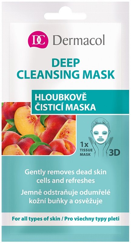 Dermacol Deep Cleasing Mask Textile 3D tiefreinigende Maske