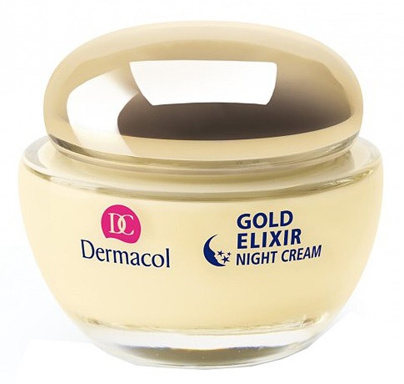 Dermacol Gold Elixir crema de noapte pentru reintinerire cu caviar