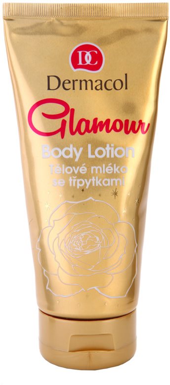 Dermacol Glamour Body testápoló tej csillámporral