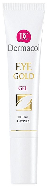 Dermacol Gold żel odświeżający przeciw obrzękom i cieniom