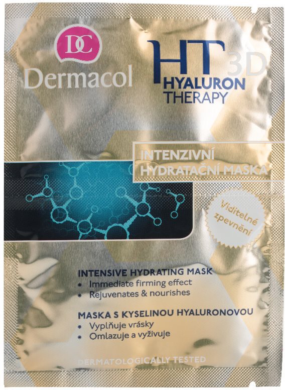 Dermacol HT 3D Intensief Hydraterende Masker met Hyaluronzuur