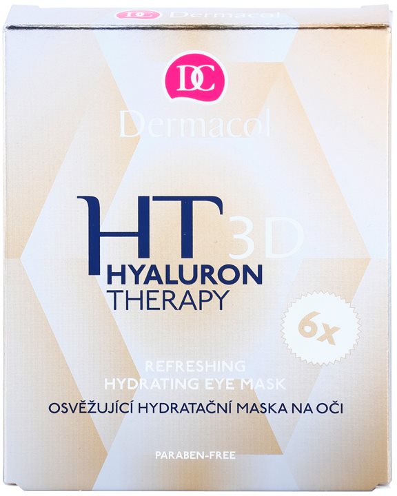 Dermacol HT 3D mascarilla hidratante con efecto refrescante para ojos