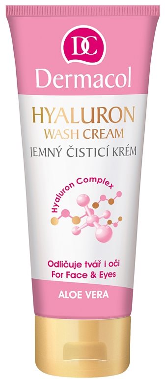 Dermacol Hyaluron Zachte Reinigingscrème voor Gezicht en Ogen