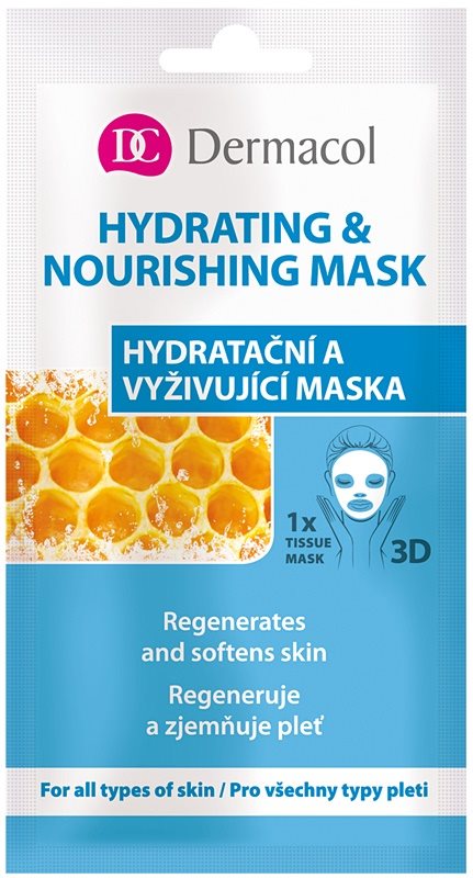 Dermacol Hydrating & Nourishing Mask 3D Moisturising and Nourishing Sheet Mask
