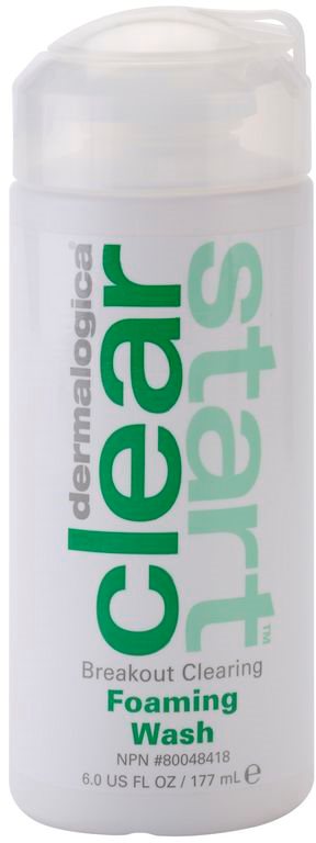 Dermalogica Clear Start Breakout Clearing spuma de curatat impotriva imperfectiunilor pielii cauzate de acnee