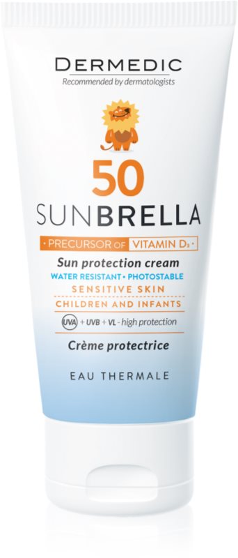 Dermedic Sunbrella Baby Mineraal Beschermende Gezichtscrème SPF 50