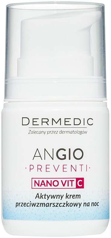 Dermedic Angio Preventi nočna krema proti gubam